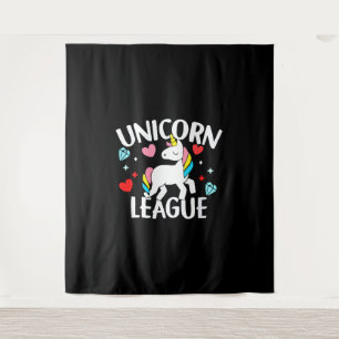Liga Unicorn Wandteppich