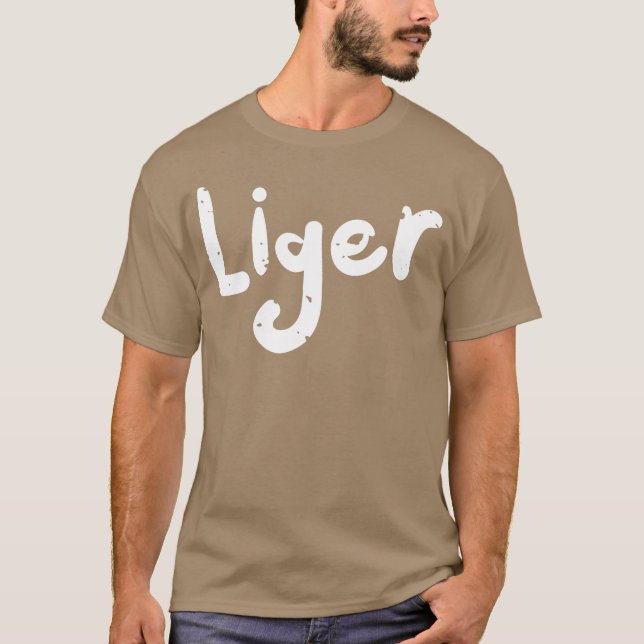 Liger Tier T-Shirt (Vorderseite)