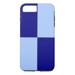 Light and Dark Blue Rectangle iPhone 8 Plus Case