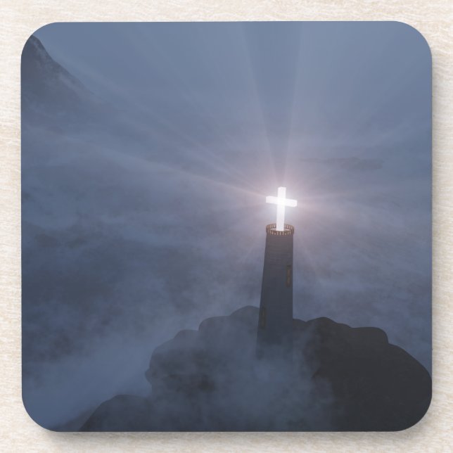 Light and Salvation Coasters Getränkeuntersetzer (Vorderseite)