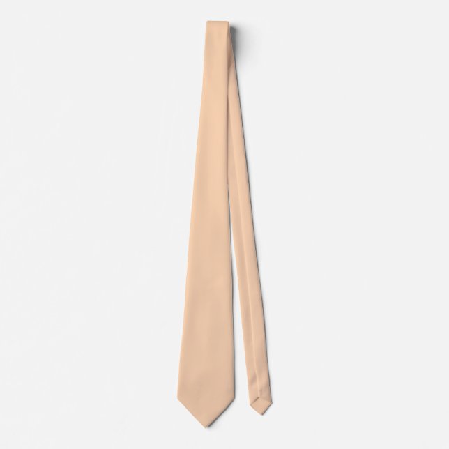 Light Apricot Klasse 1 Farbe Krawatte (Vorderseite)
