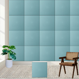 Light Aqua Blue Solid Keramik Tile Fliese