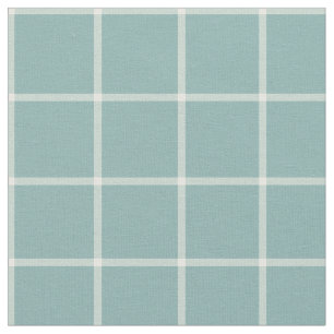 Light Aqua Windows Karo Kariert Stoff