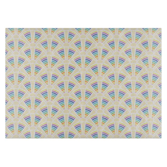 Light Arches Glass Cutting Board Schneidebrett (Vorderseite)