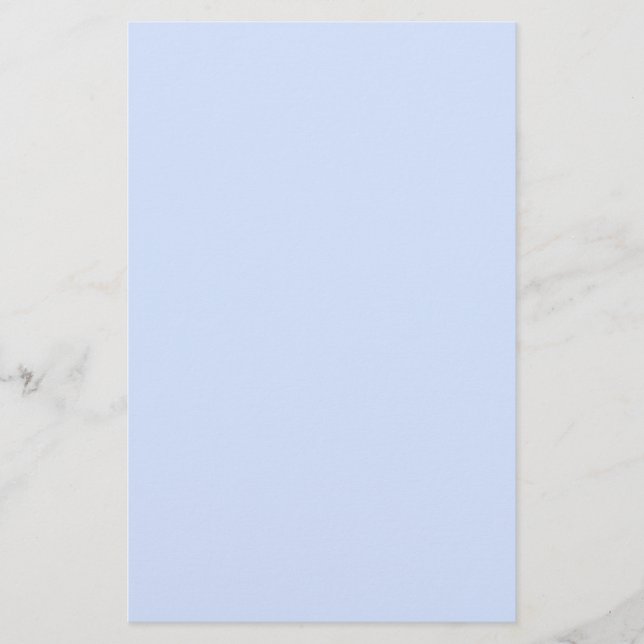 Light Baby Blue Briefpapier (Vorderseite)