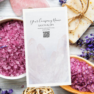 Light Bale Lila Crystals Salon Wellness-Center Serviette