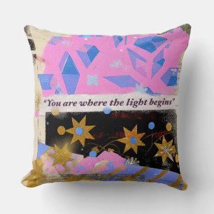 Light Begins – Kunstkissen Kissen