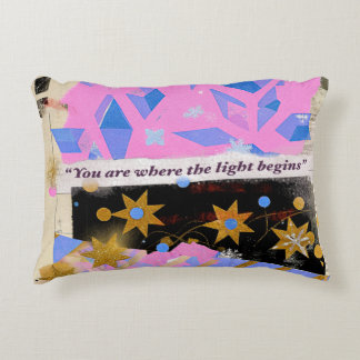 Light Begins – Pink Gold Kissen