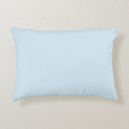 Light Blue Accent Pillow Dekokissen