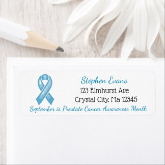Light Blue Awareness Ribbon