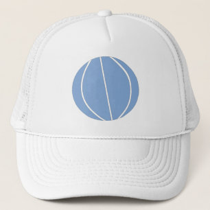 Light Blue Basketball Hat Truckerkappe