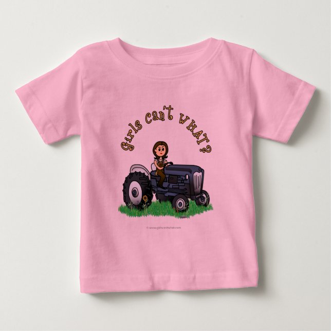 Light Blue Bauer Baby T-shirt (Vorderseite)