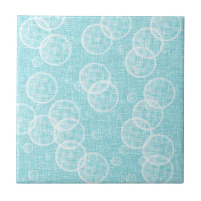 light blue bubbles fliese (Vorderseite)