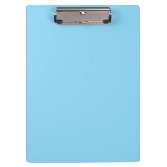 Light Blue Clipboard Klemmbrett (Vorderseite)