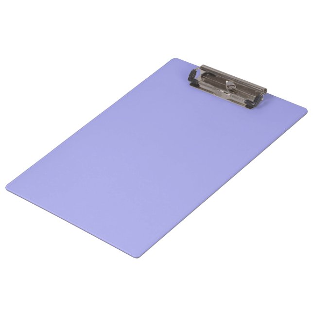 Light Blue Clipboard Klemmbrett (Schrägansicht)