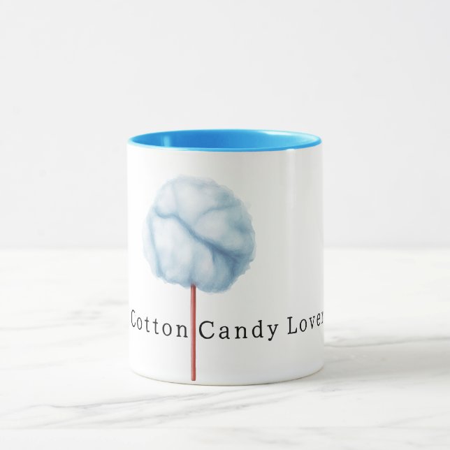 Light Blue Cotton Candy  Tasse (Zentrum)