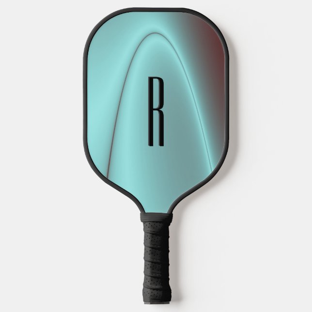 Light Blue Flash Initial Pickleball Schläger (Vorderseite)