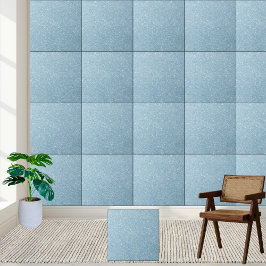Light Blue Glitzer Sparkle Keramik Tile Fliese