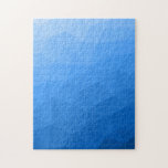 Light Blue gradient geometric mesh pattern<br><div class="desc">Light Blue gradient geometric mesh pattern Jigsaw Puzzle.
Triangle geometric mesh with light dark blue ombre modern gradient.</div>