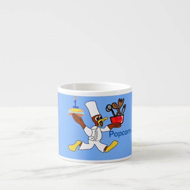 Light Blue Koch Ducky Kazoo Spezialität Tasse (Vorderseite)