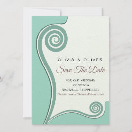 Light Blue Koru - Neuanfang - Rett unser Datum