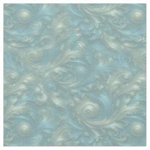 Light Blue Palette auf einem Bronze Gold Barogue D Stoff