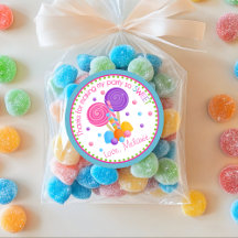 Light Blue Pink Sweet Shop Geburtstag Gefallen
