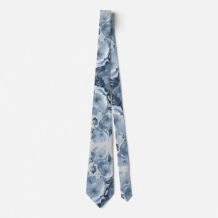 Light Blue Porcelain Floral Wedding Trauzeugen Ges Krawatte