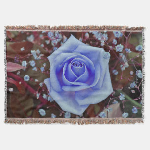 Light Blue Rose Decke