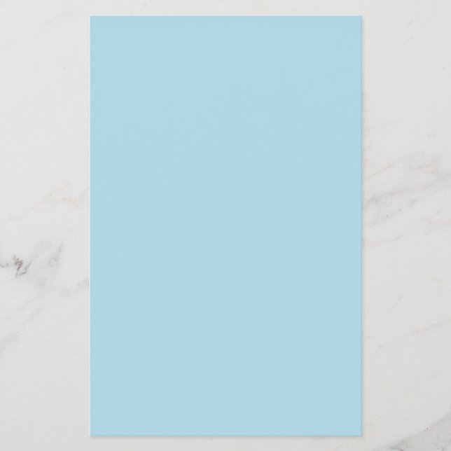 Light Blue Solid Color Flyer (Vorne)