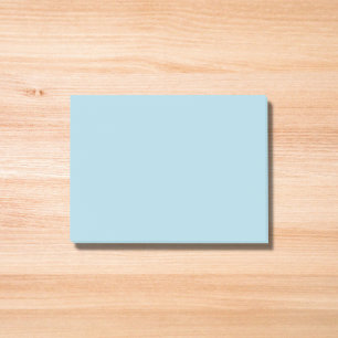 Light Blue Solid Color Post-it Klebezettel
