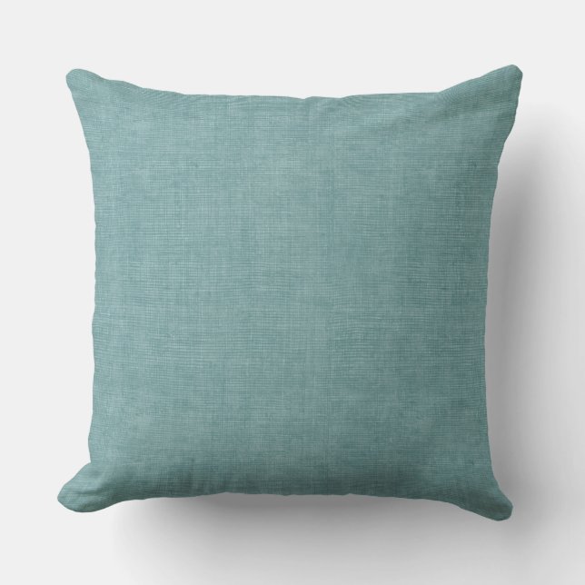 Light Blue Throw Pillow Kissen (Vorderseite)
