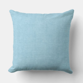 Light Blue Throw Pillow Kissen