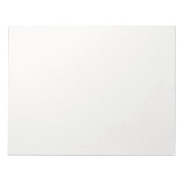 Light Blue Tint 11"x8.5" Notepad mit Clean Modern Notizblock