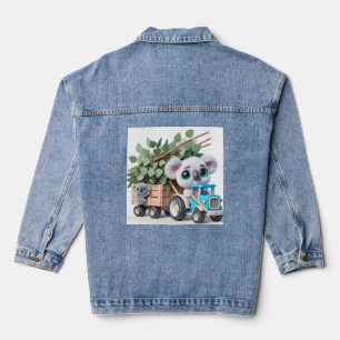 Light Blue Traktor mit Koala Baby Jeansjacke
