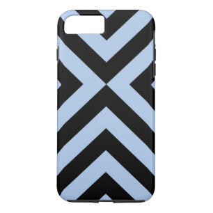 Light Blue und Black Chevrons iPhone 8/7 Plus Fall Case-Mate iPhone Hülle