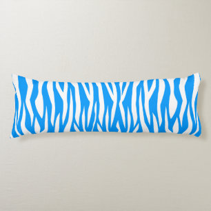 Light Blue Zebra Print Seitenschläferkissen
