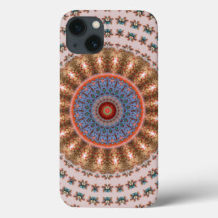 Light Brown Mandala Wheel Case-Mate iPhone Hülle