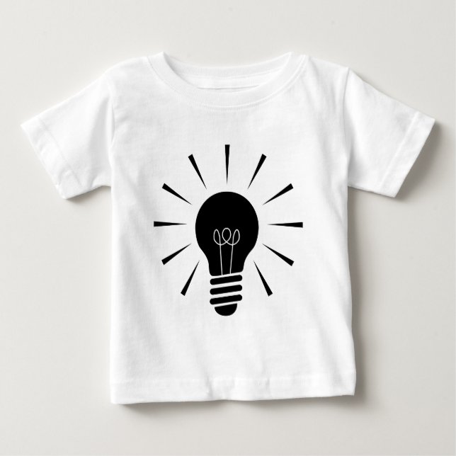 Light_Bulb Baby T-shirt (Vorderseite)