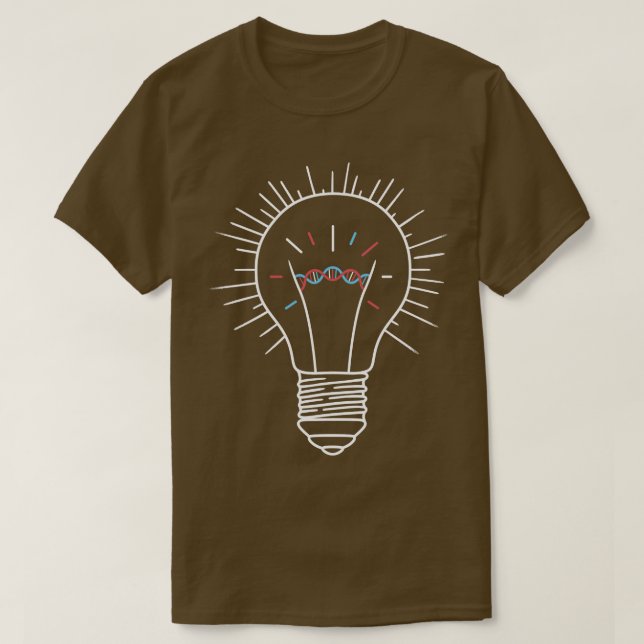 Light Bulb DNA Filament von Tobe Fonseca T-Shirt (Design vorne)