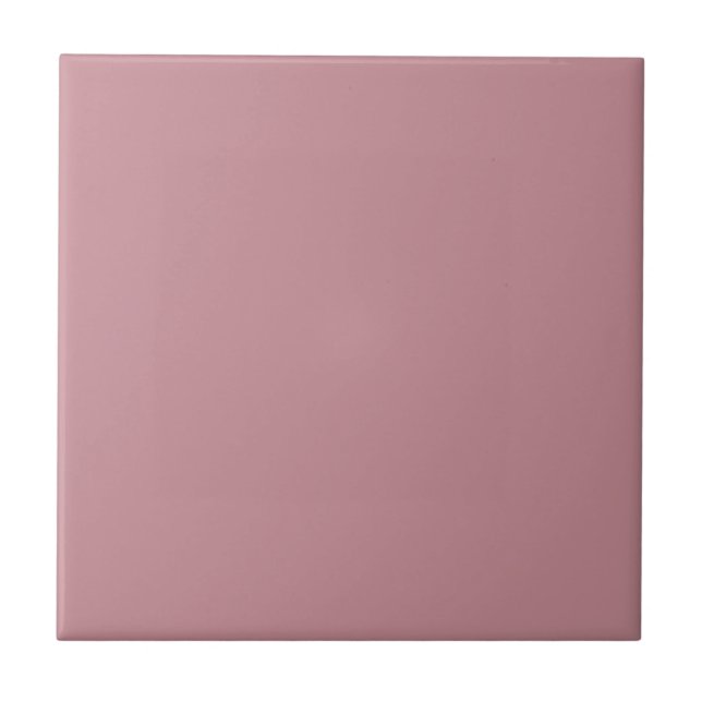 Light Cherry Blossom Pink | #C68C95 Fliese (Vorderseite)