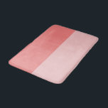 Light Coral und Baby Pink Badematte<br><div class="desc">Light Coral und Baby Pink</div>
