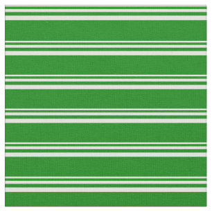 Light Cyan und Green Stripes Stoff