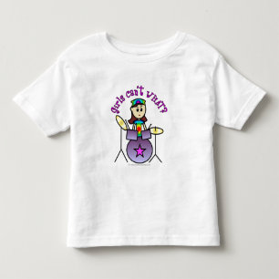 Light Drummer Girl Kleinkind T-shirt
