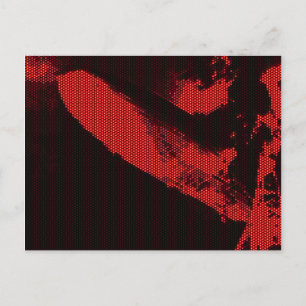 Light Emiting Diode Zeppelin Postkarte