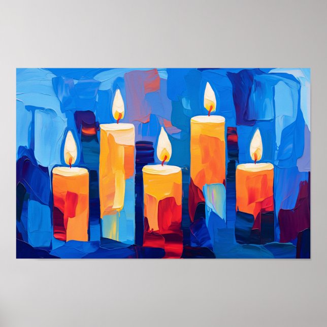 Light for Peace and Justice Poster (Vorne)