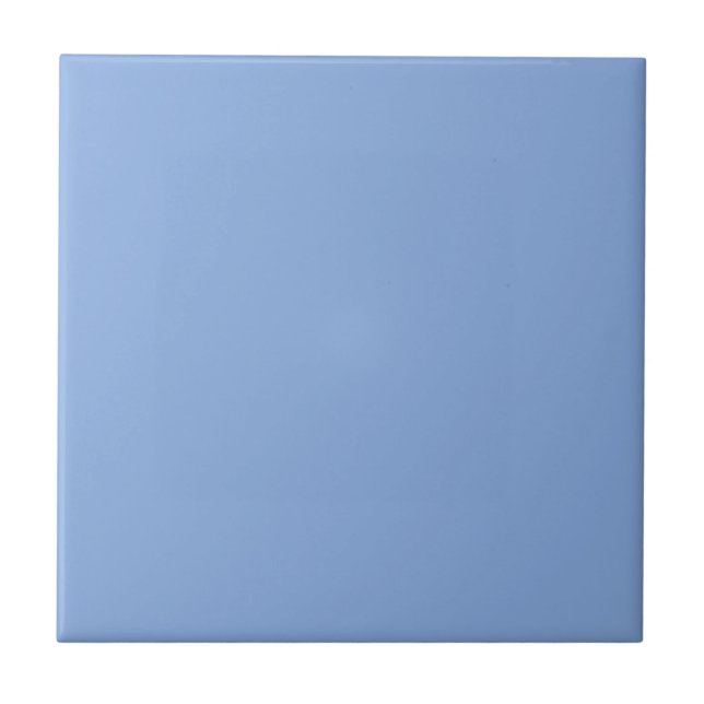 Light French Blue Solid Color Fliese (Vorderseite)
