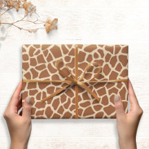 Light Giraffe Animal Print Safari Thema
