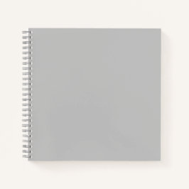 Light Gray #C1C1C1 Spiralnotebook Notizbuch