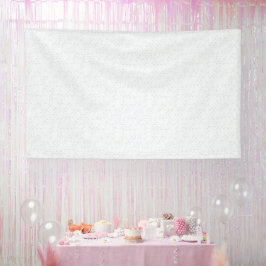 Light Gray Geometric Floral |Modern Summer Pattern Banner